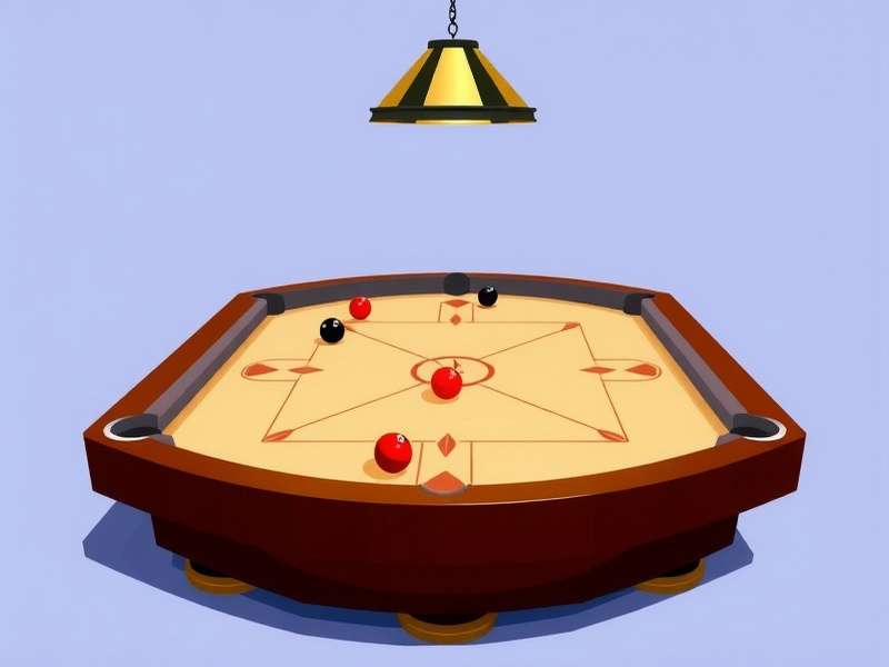 Carrom Pool Game Interface