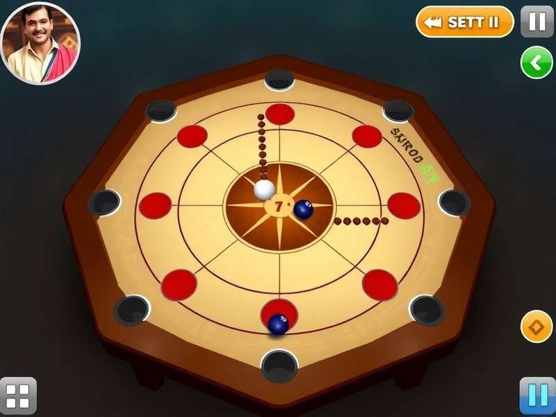 Carrom Pool Disc Game Screenshot