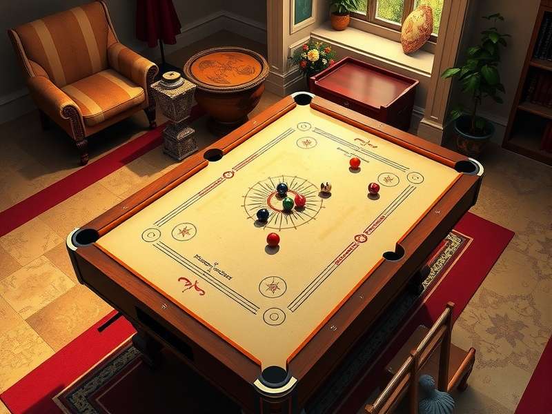 Carrom Pool Online Game Screenshot