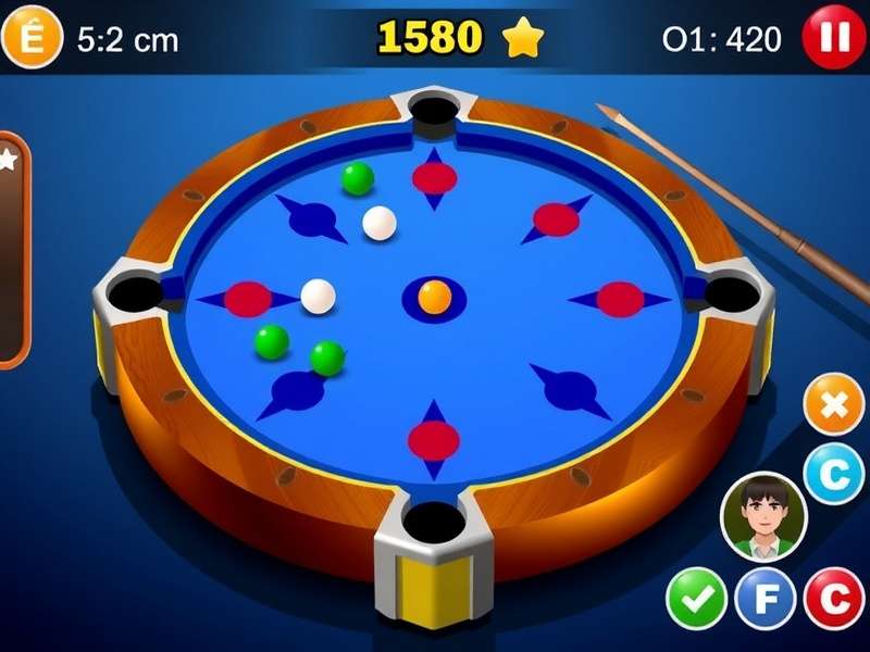 Carrom Pool Disc Game Mod APK Interface