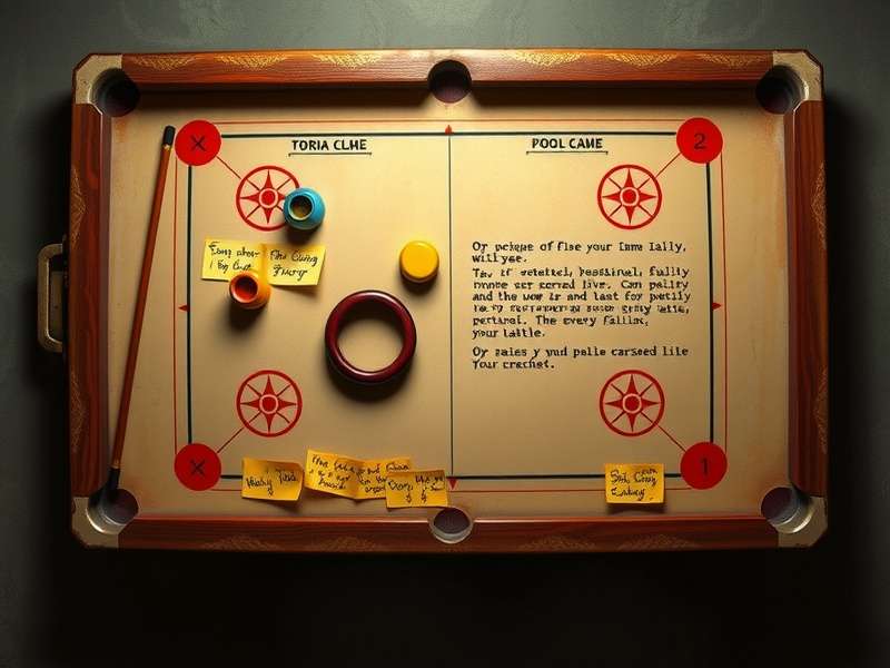 कैरम पूल गेम बोर्ड