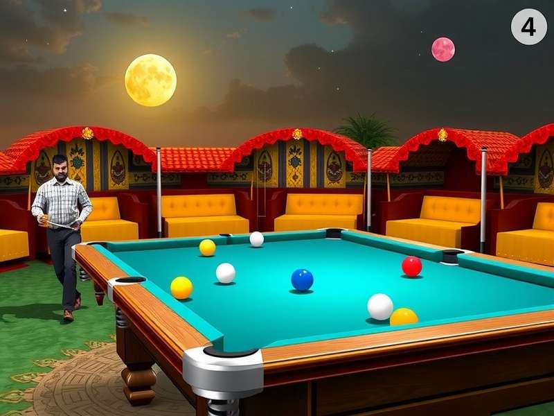 Carrom Pool Game Interface