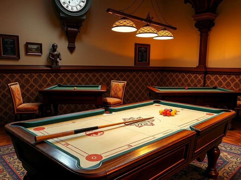 Carrom Pool Table - पेशेवर टूर्नामेंट ग्रेड