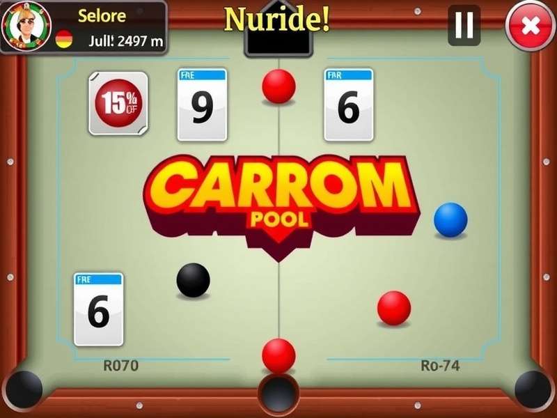 Carrom Pool Game Screenshot