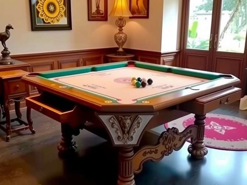 Carrom Pool Table Official Size Measurements