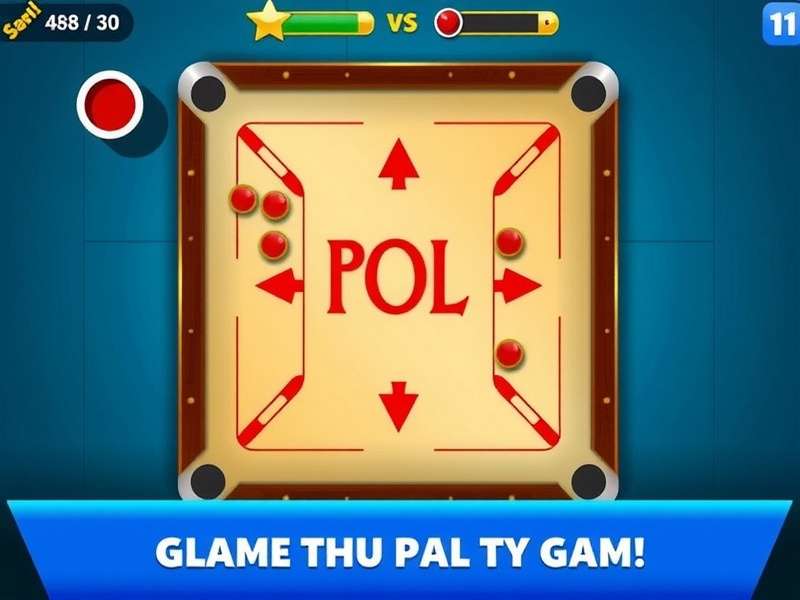 Carrom Pool Disc Game Mod Apk Interface Showcasing Unlimited Coins