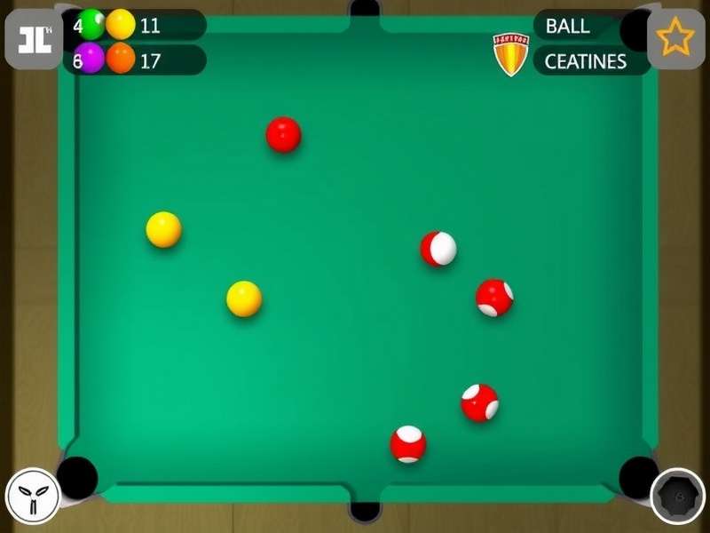 Professional Carrom Pool online gameplay with digital board and striker