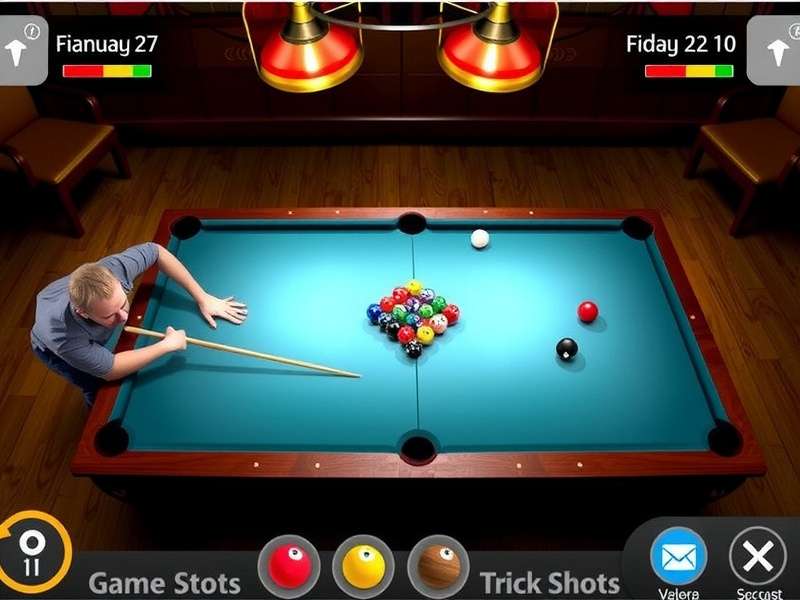 Professional Carrom player executing a complex trick shot