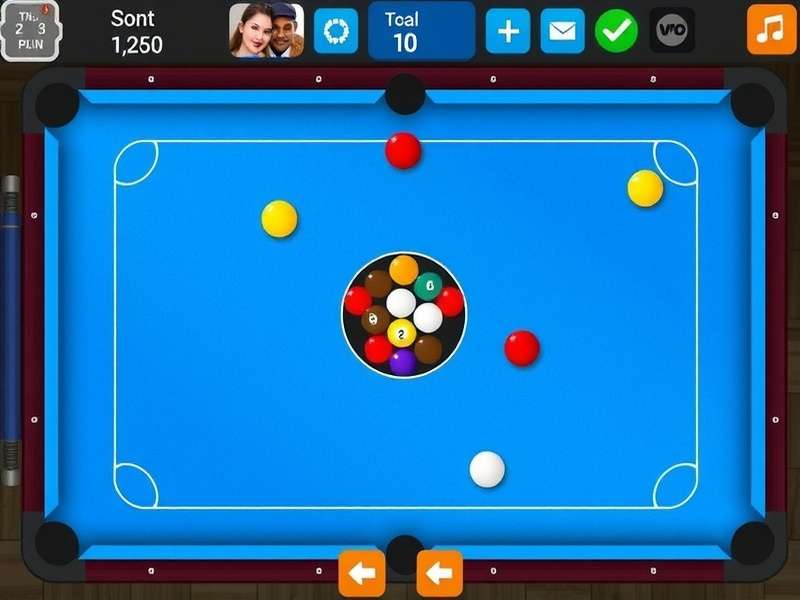 Carrom Pool Game Mobile Interface
