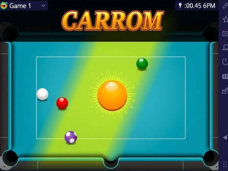Advanced Carrom Trick Shots Diagram
