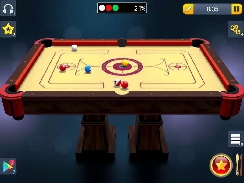 Carrom Pool Webshop Trick Low Price banner showing rare discs, coins and power-up bundles