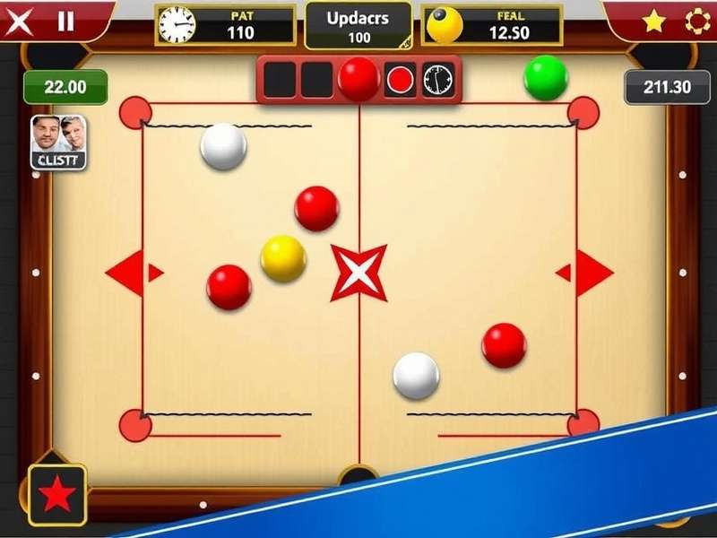 Carrom Pool Game Premium Pass Free banner showing premium strikers and coins