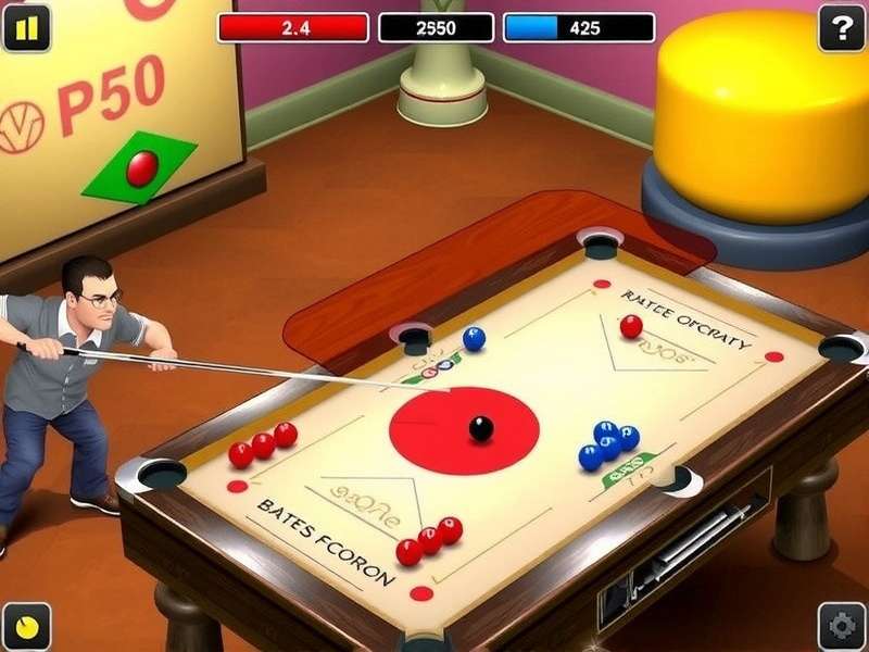 Carrom Pool Crazy Games – intense multiplayer disc battle on wooden board