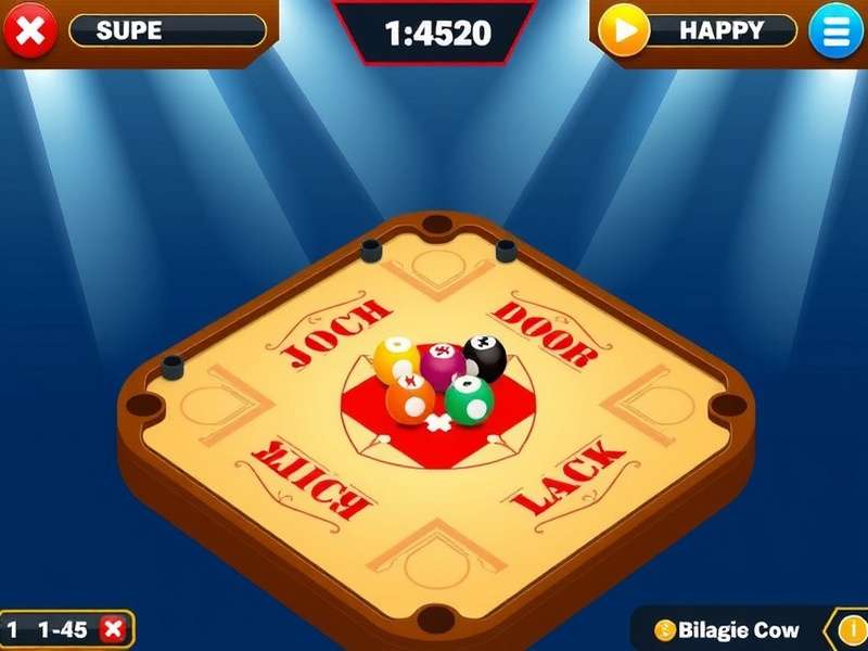Carrom Pool Disc Game Online — Indian players enjoying intense carrom match on digital board